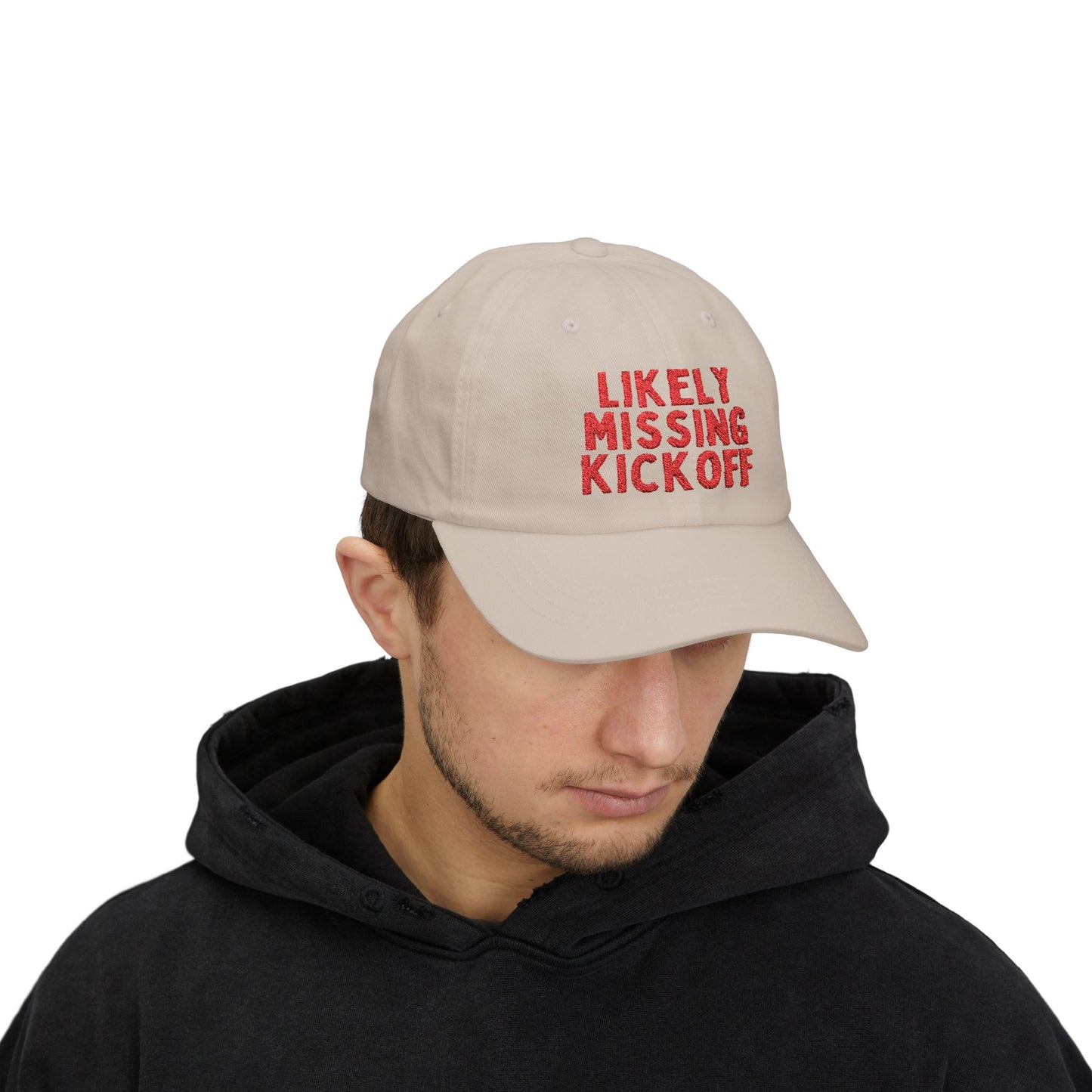 Likely Missing Kickoff Dad Hat | Embroidered Hat, Game Day Hat, Cute Game Day, Game Day Outfit, Tailgate Outfit, Funny Football
