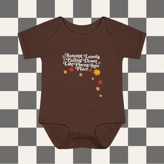 Autumn Leaves Falling Down Onesie