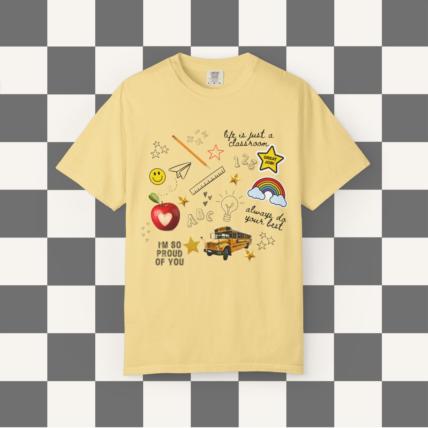 Teacher Collage Tee