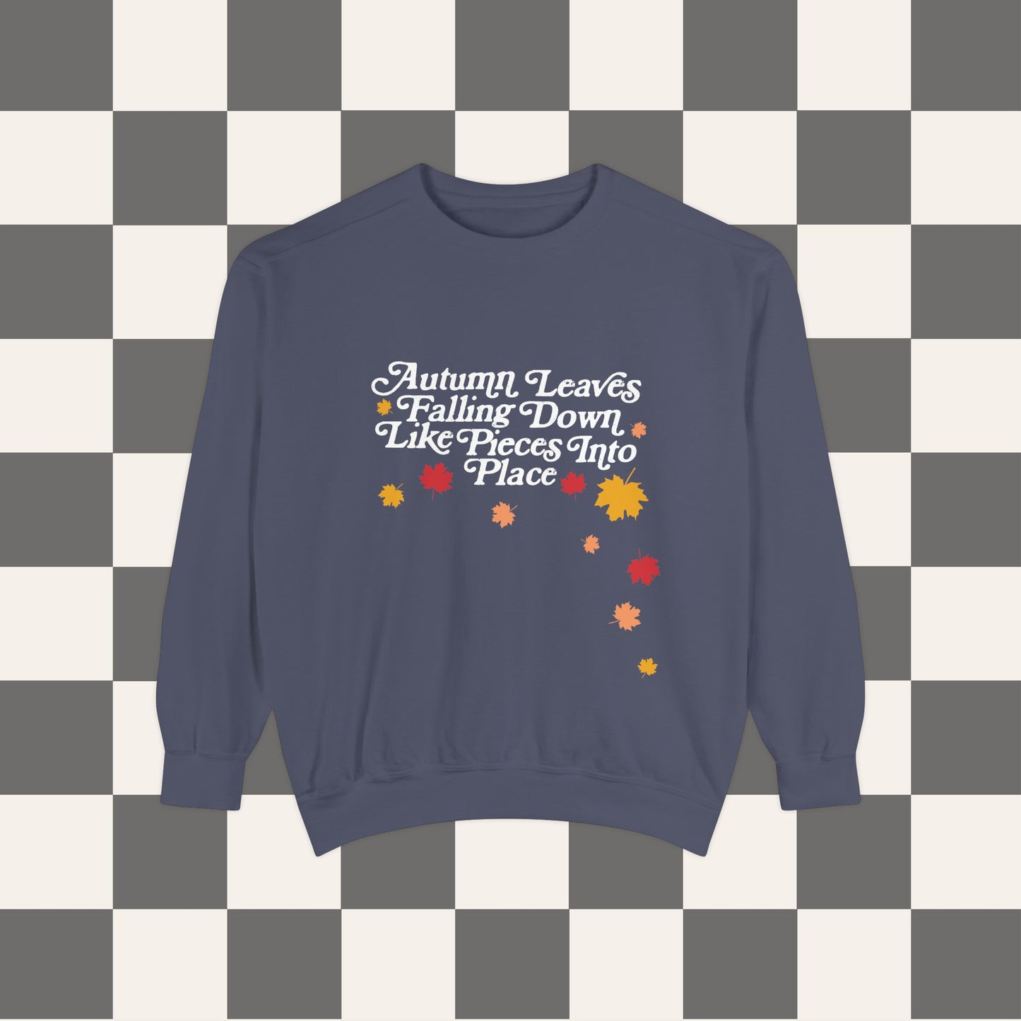 Autumn Leaves Falling Down Sweatshirt
