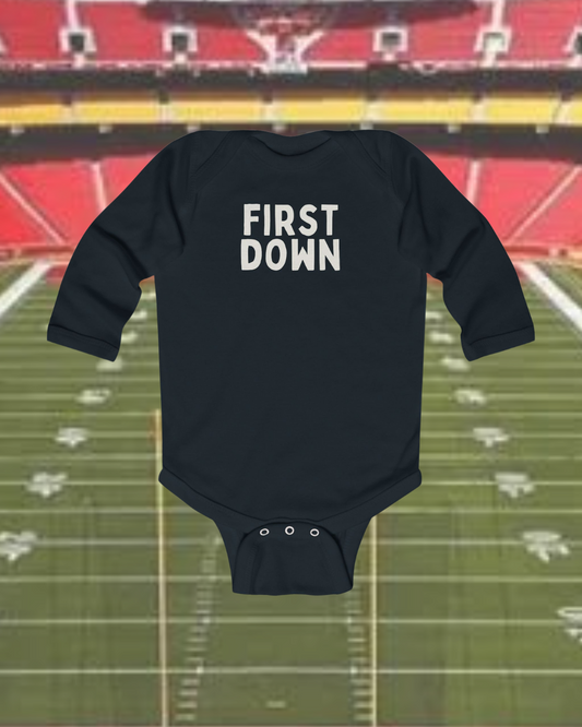 First Down Onesie