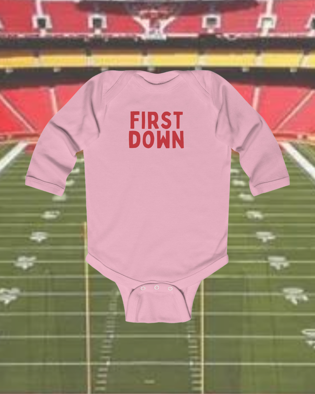 First Down Onesie