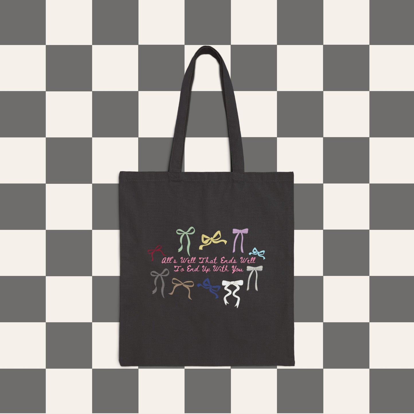 Lover Bow Tote Bag