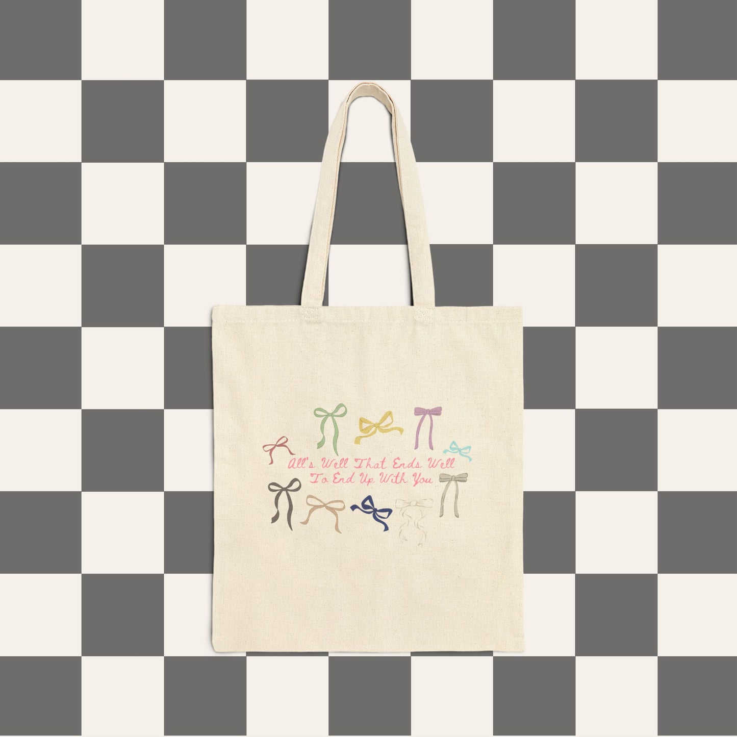 Lover Bow Tote Bag