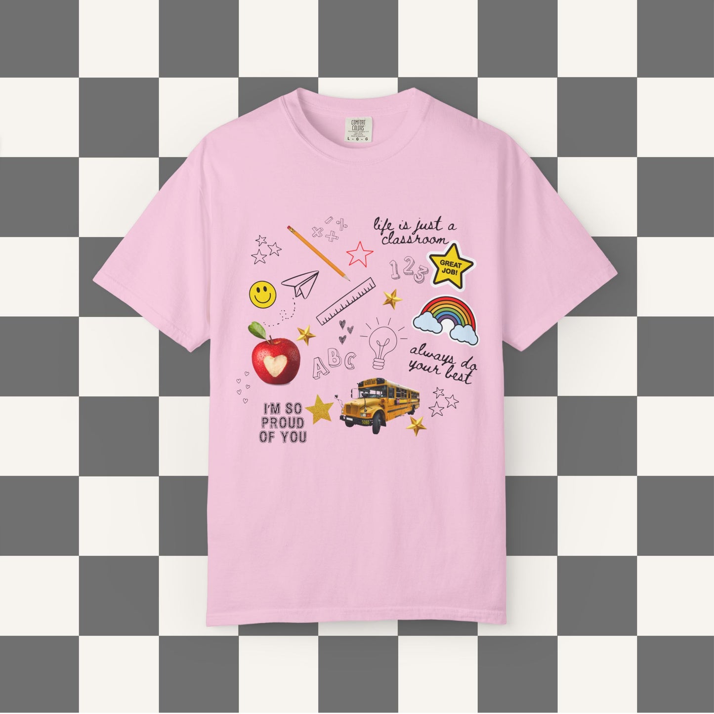 Teacher Collage Tee