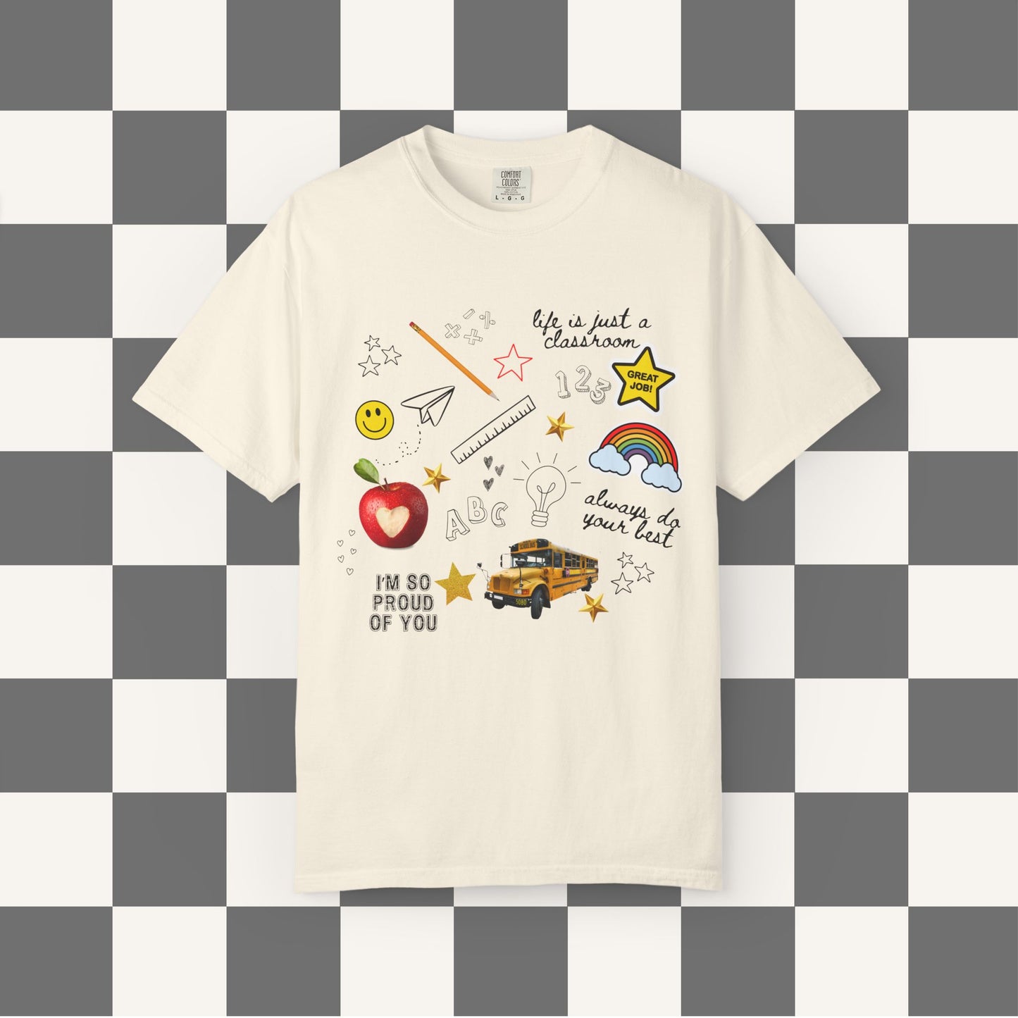 Teacher Collage Tee