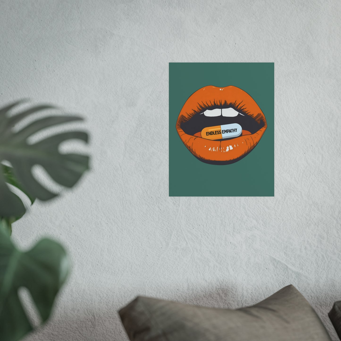 Empathy Wall Print | Human Rights Poster, Radical Empathy, Liberal Poster, Advocacy Poster, Protest Poster