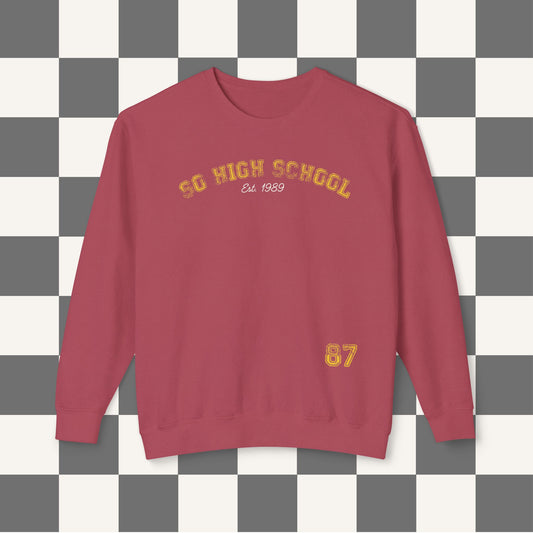 So High School Crewneck