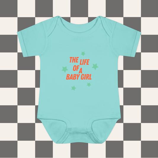 The Life of a Baby Girl Bodysuit