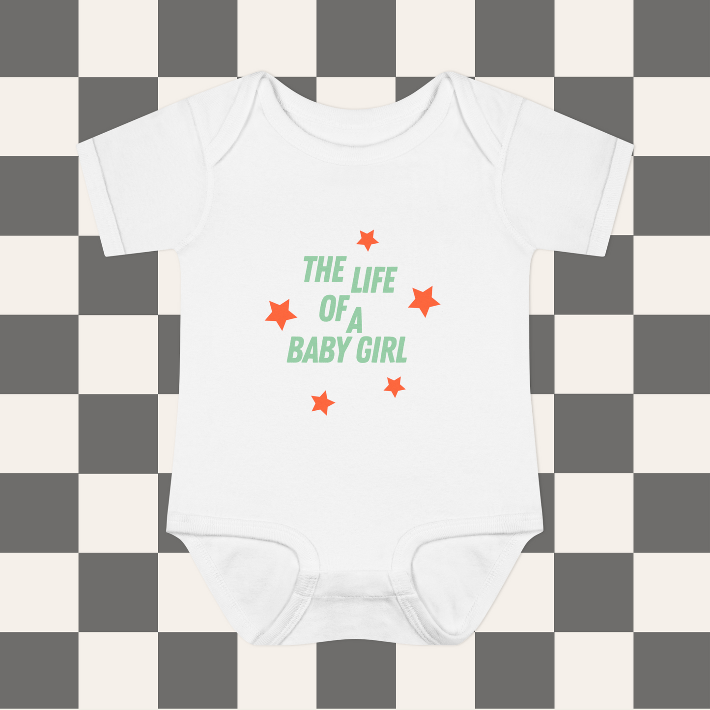 The Life of a Baby Girl Bodysuit