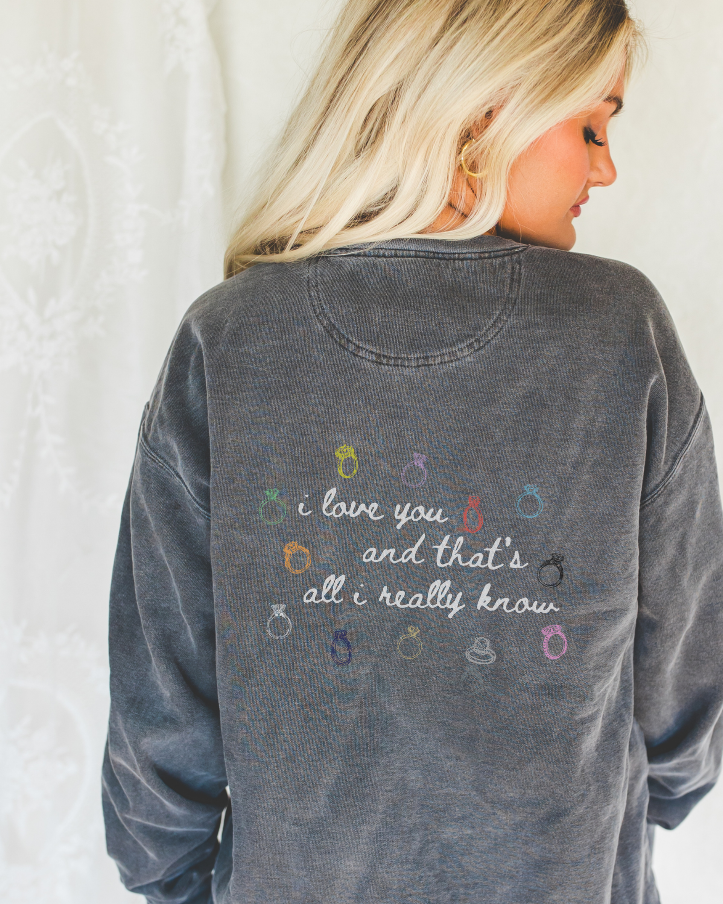 Eras Engagement Ring Sweatshirt