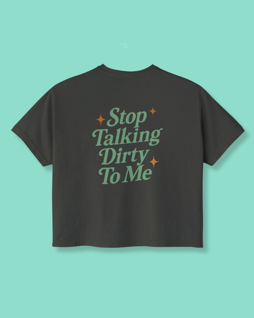Actually Romantic Cropped Tee