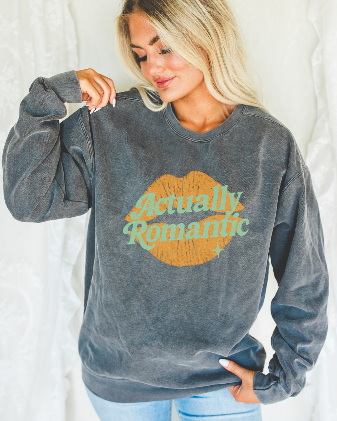 Actually Romantic Sweatshirt