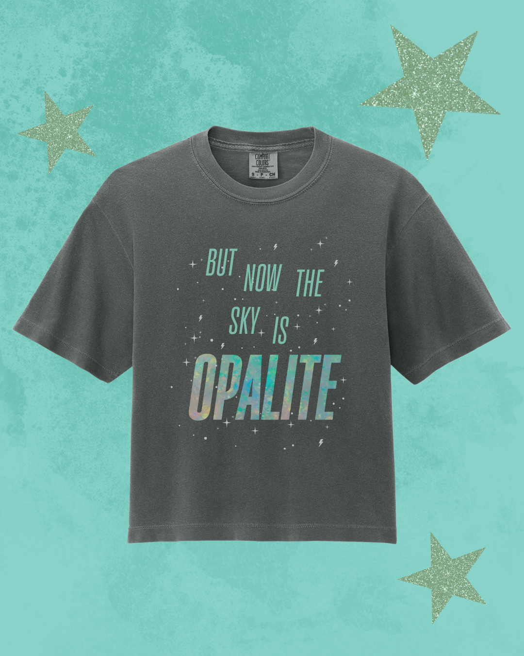 Opalite Cropped Tee