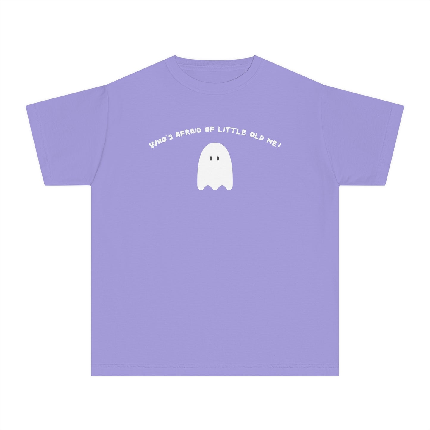 Who's Afraid Of Little Old Me Cute Ghost Tee (Youth)