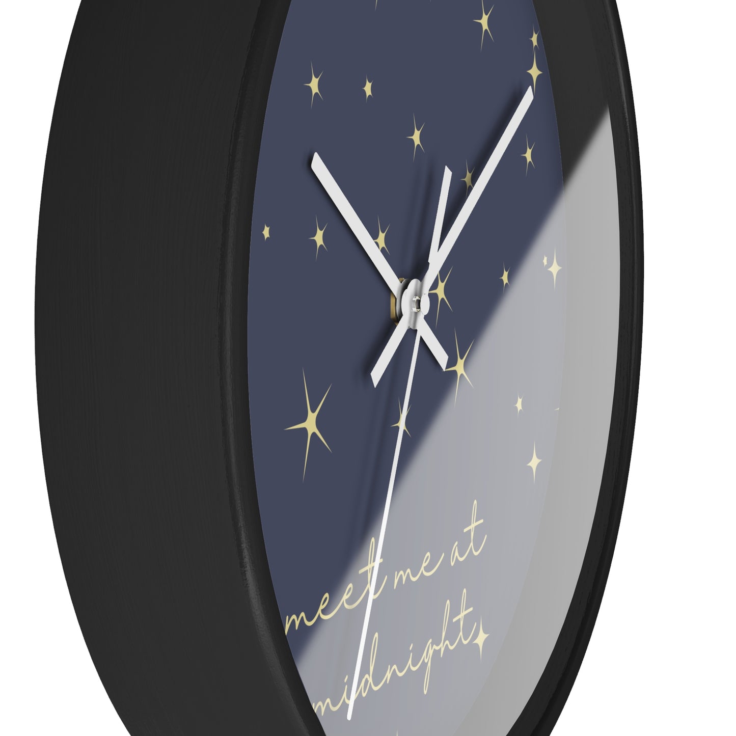 Midnights Clock | Night Time Blue