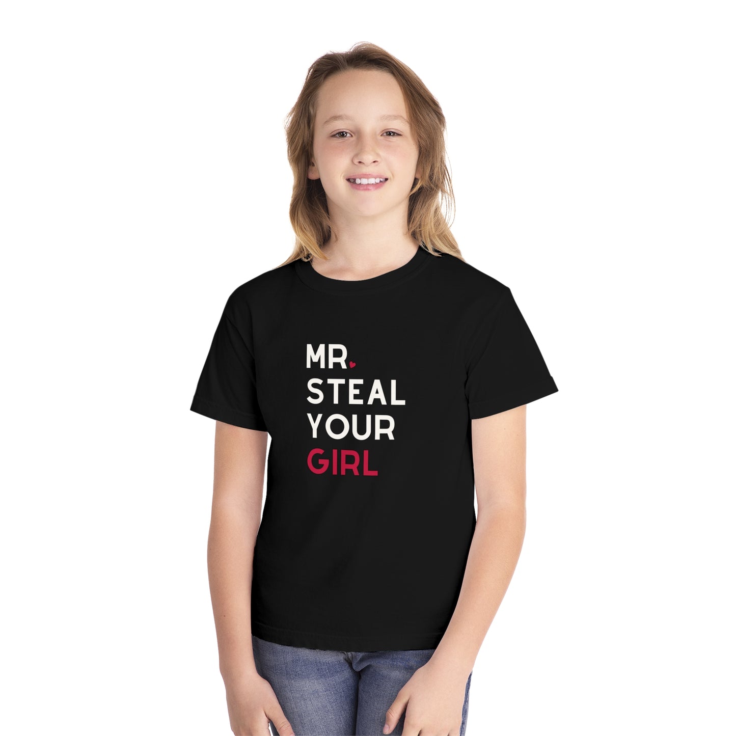 mr steal your girl kids tee