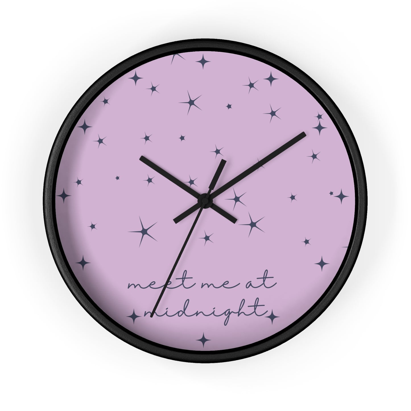 Midnights Clock | Lavender