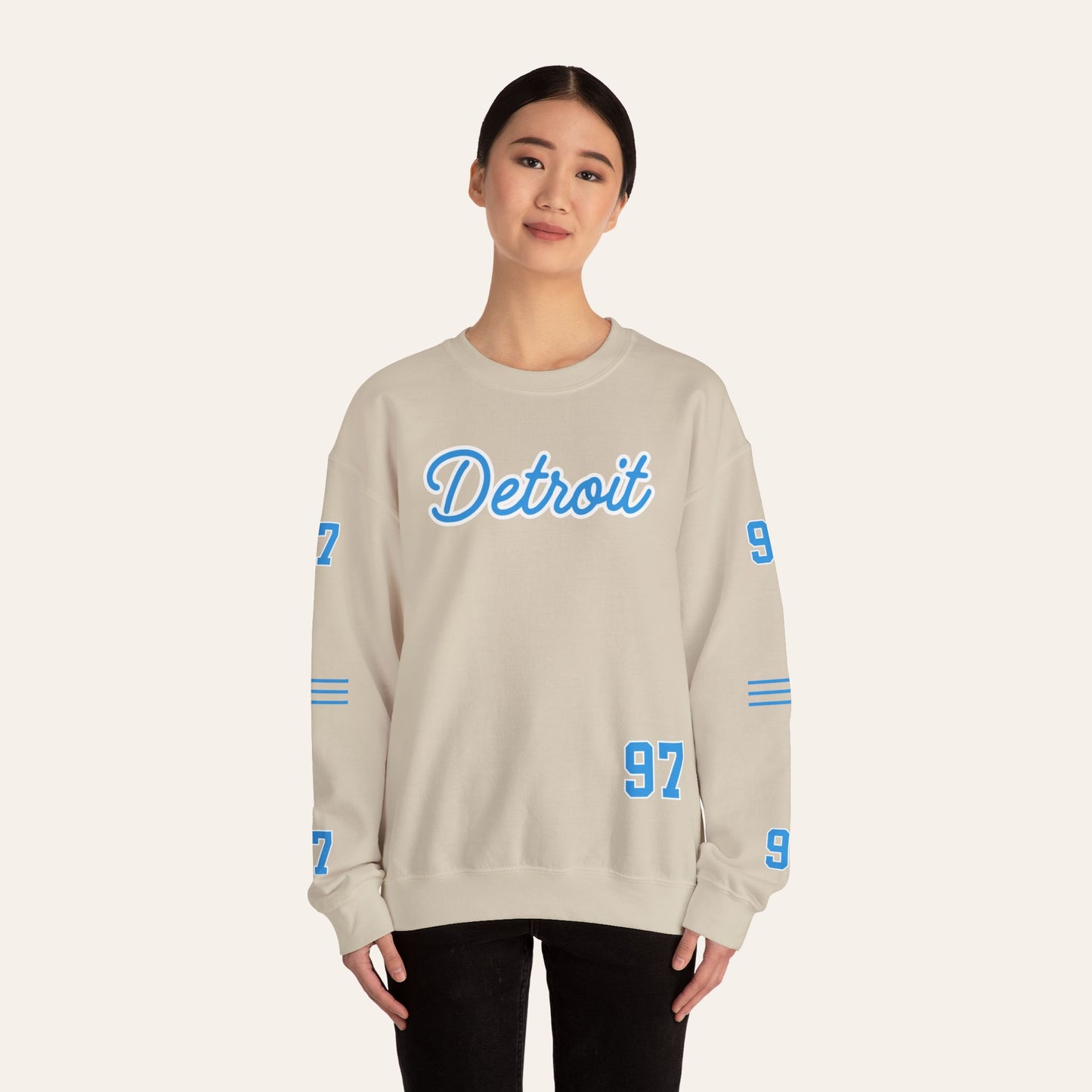 Detroit Football Retro Sweatshirt