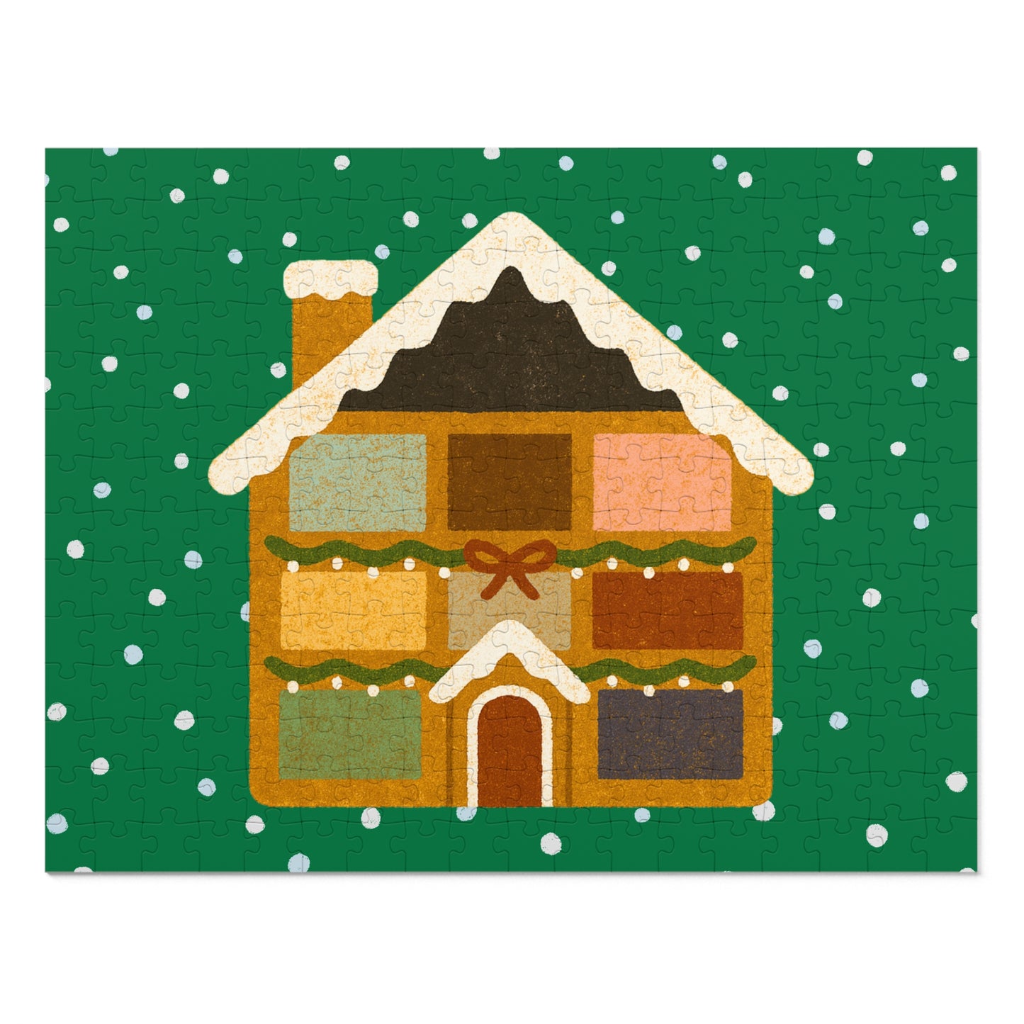 Lover Gingerbread House Puzzle