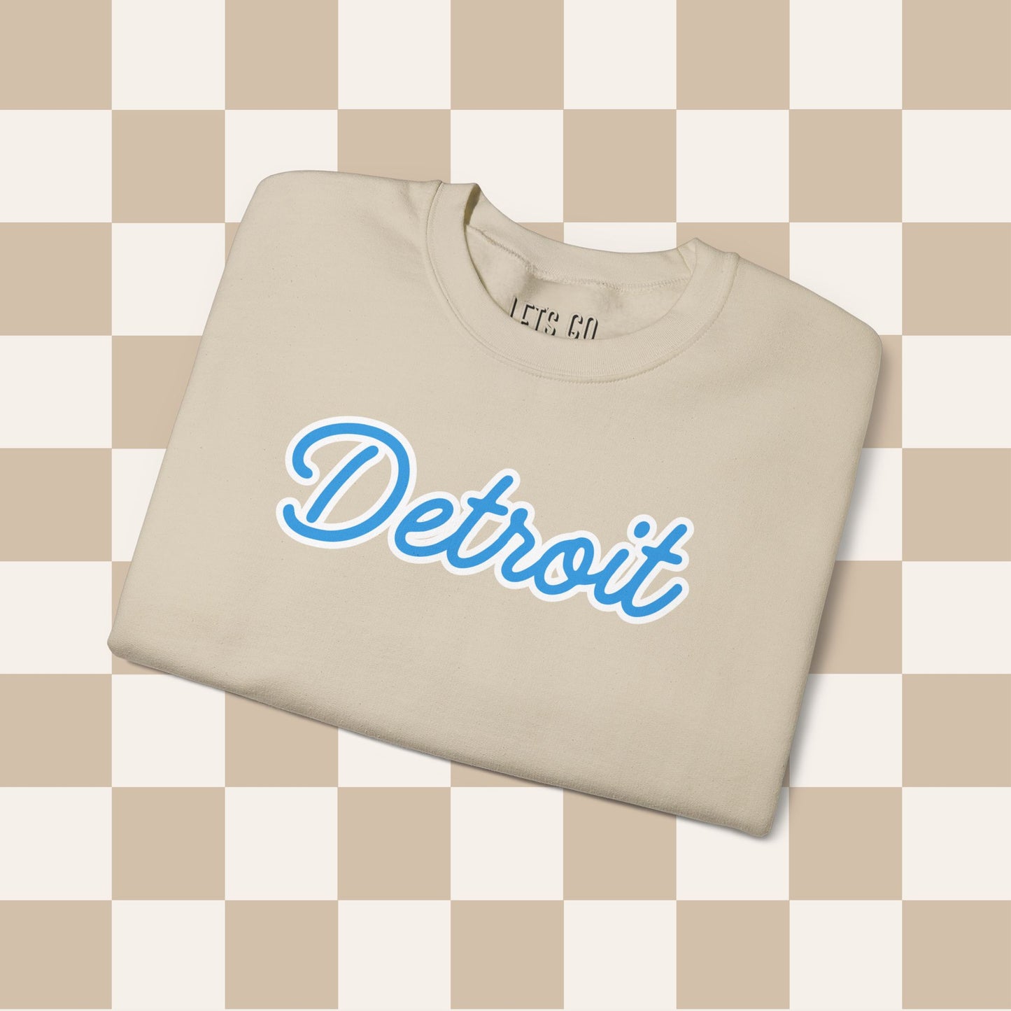 Detroit Football Retro Sweatshirt