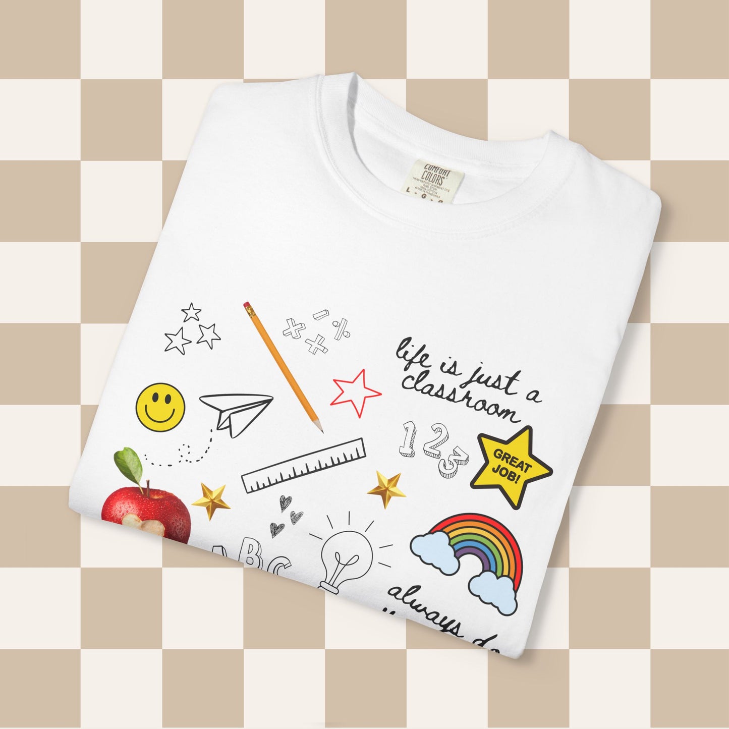 Teacher Collage Tee