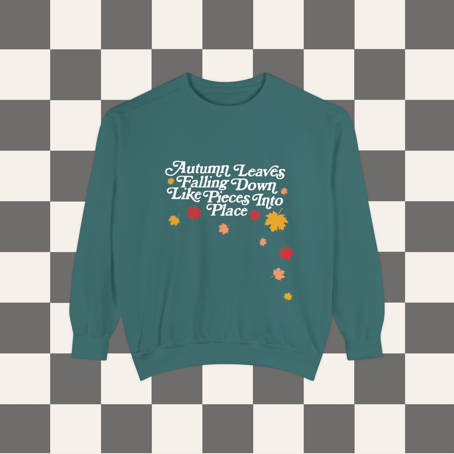 Autumn Leaves Falling Down Sweatshirt