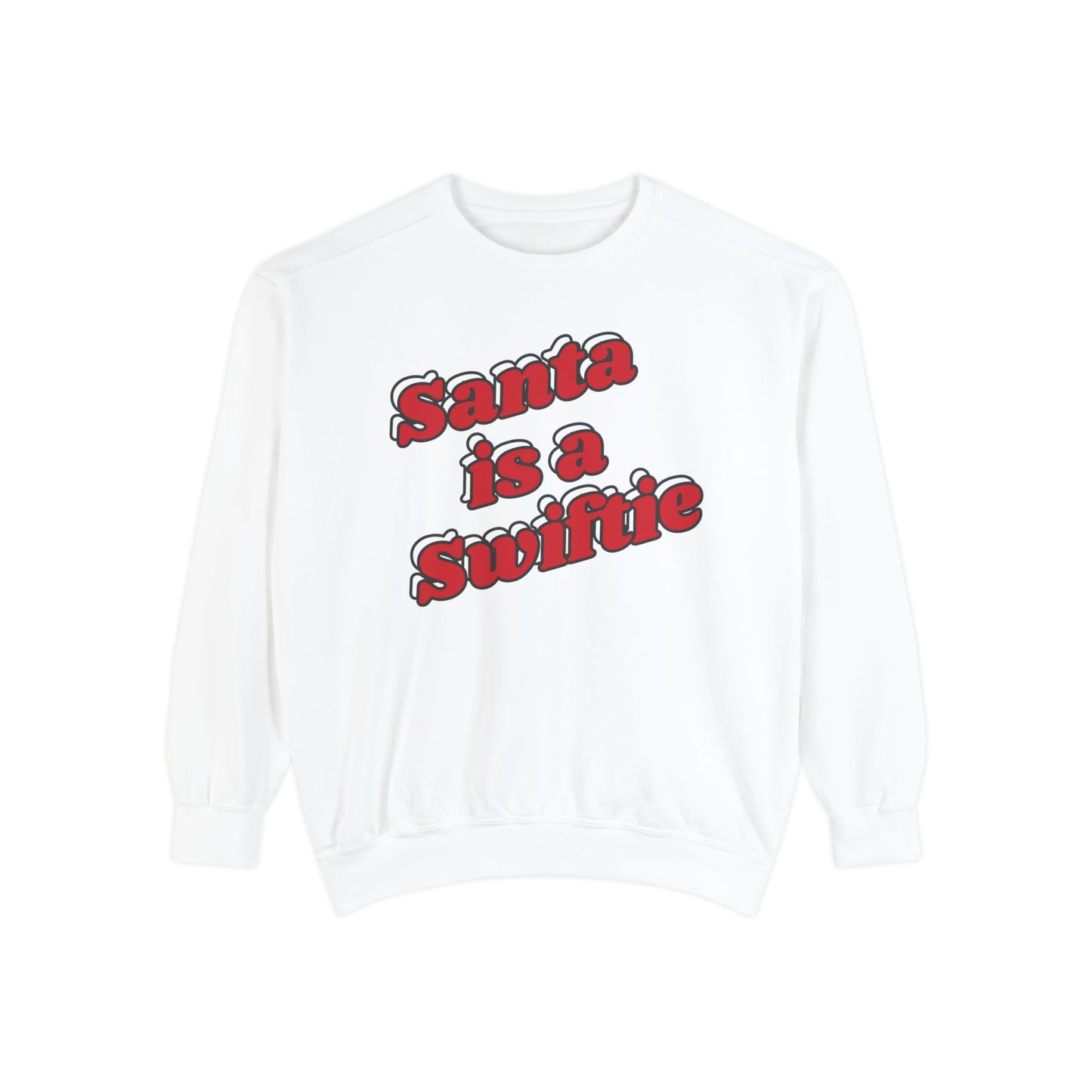 Santa Is A Swiftie Festive Sweatshirt