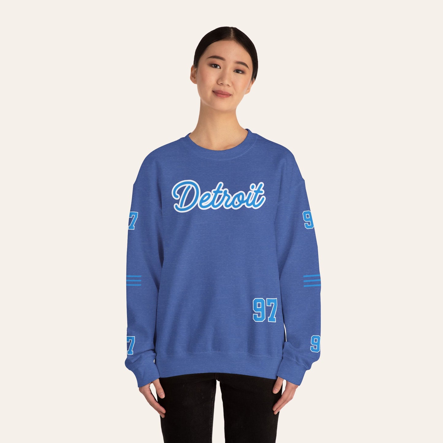 Detroit Football Retro Sweatshirt