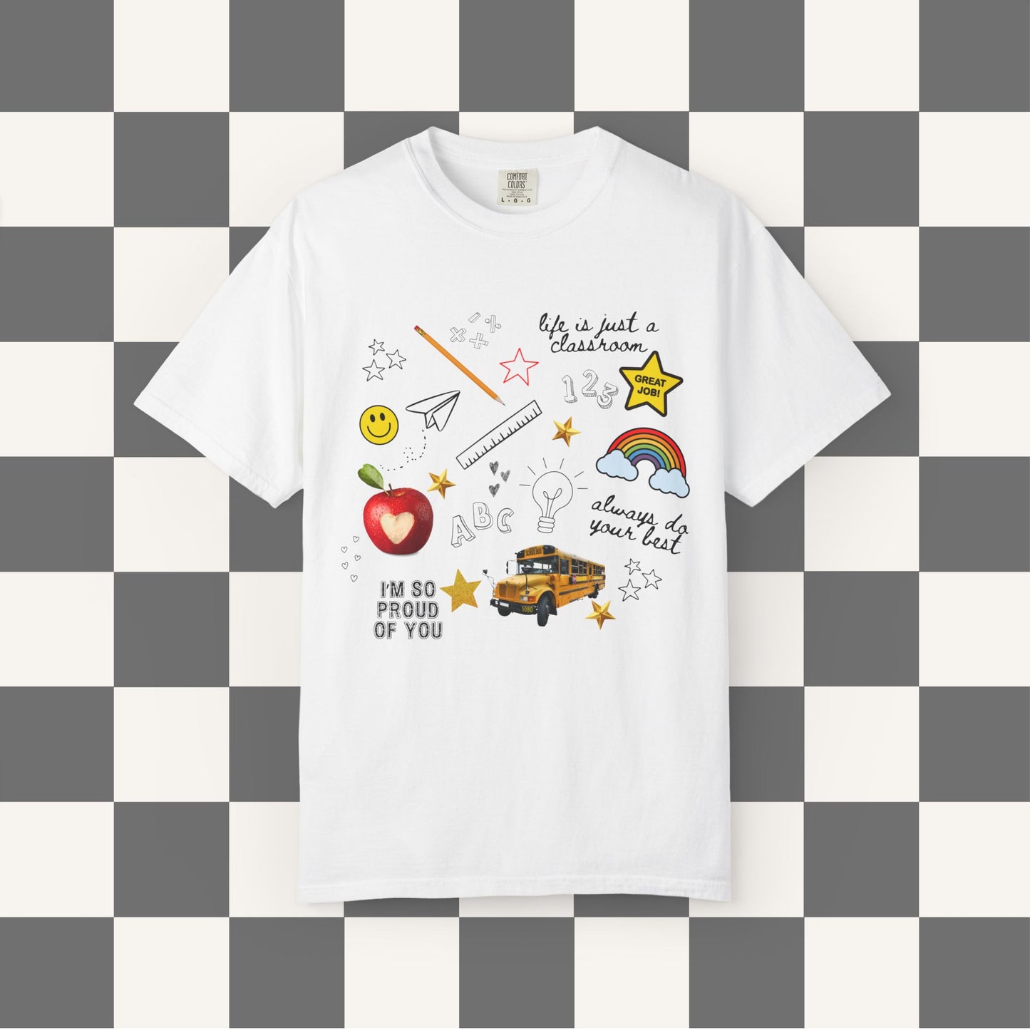 Teacher Collage Tee