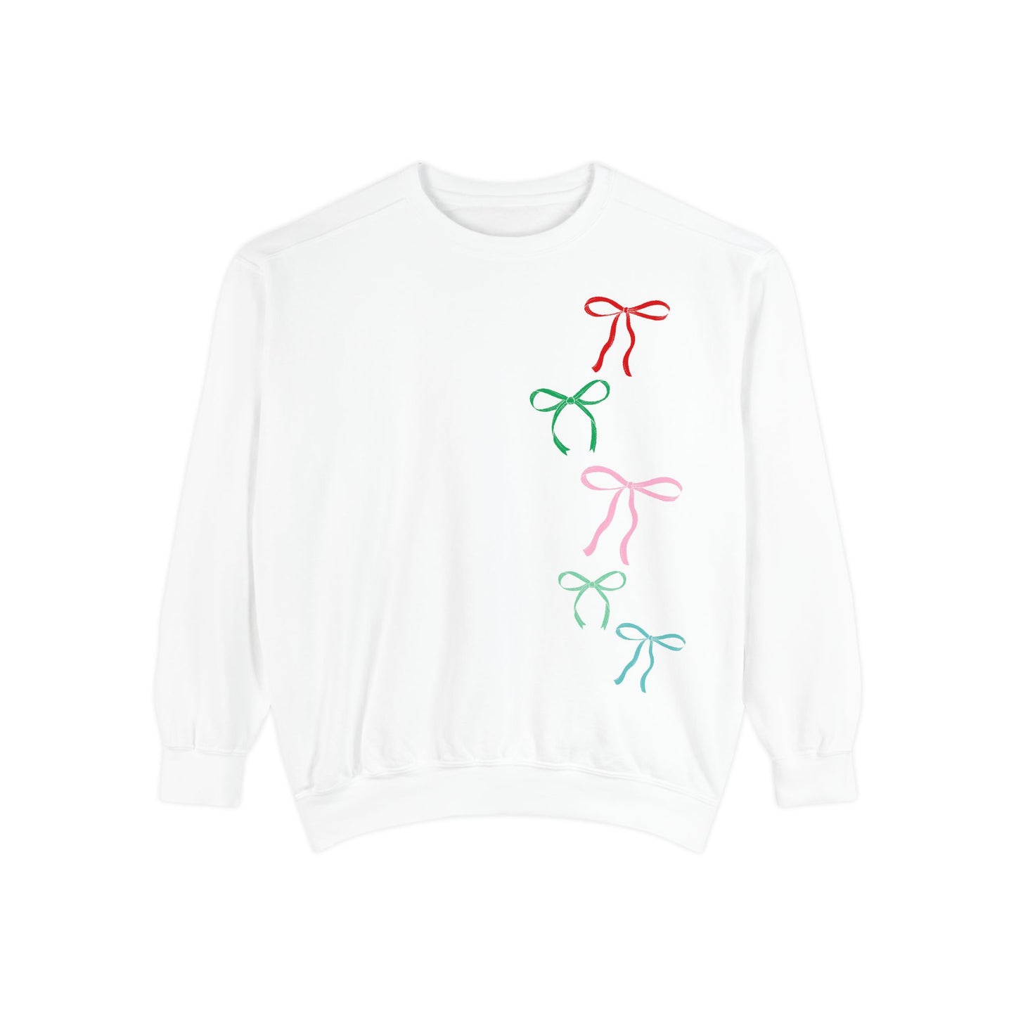 Coquette Christmas Bows Sweatshirt