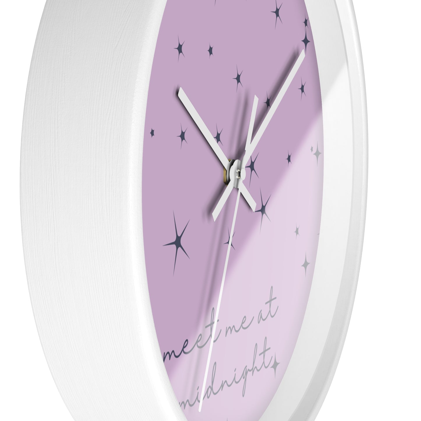 Midnights Clock | Lavender