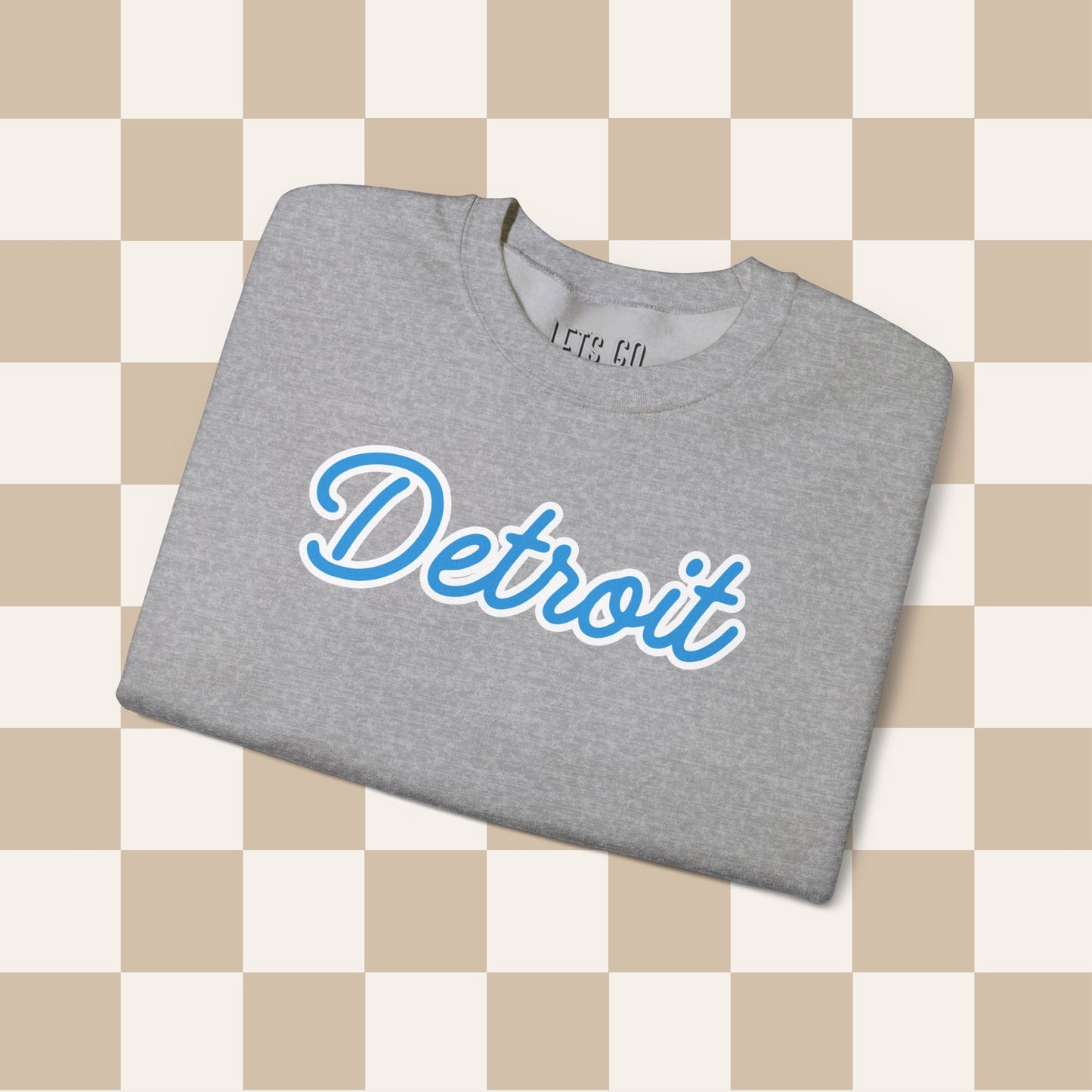 Detroit Football Retro Sweatshirt