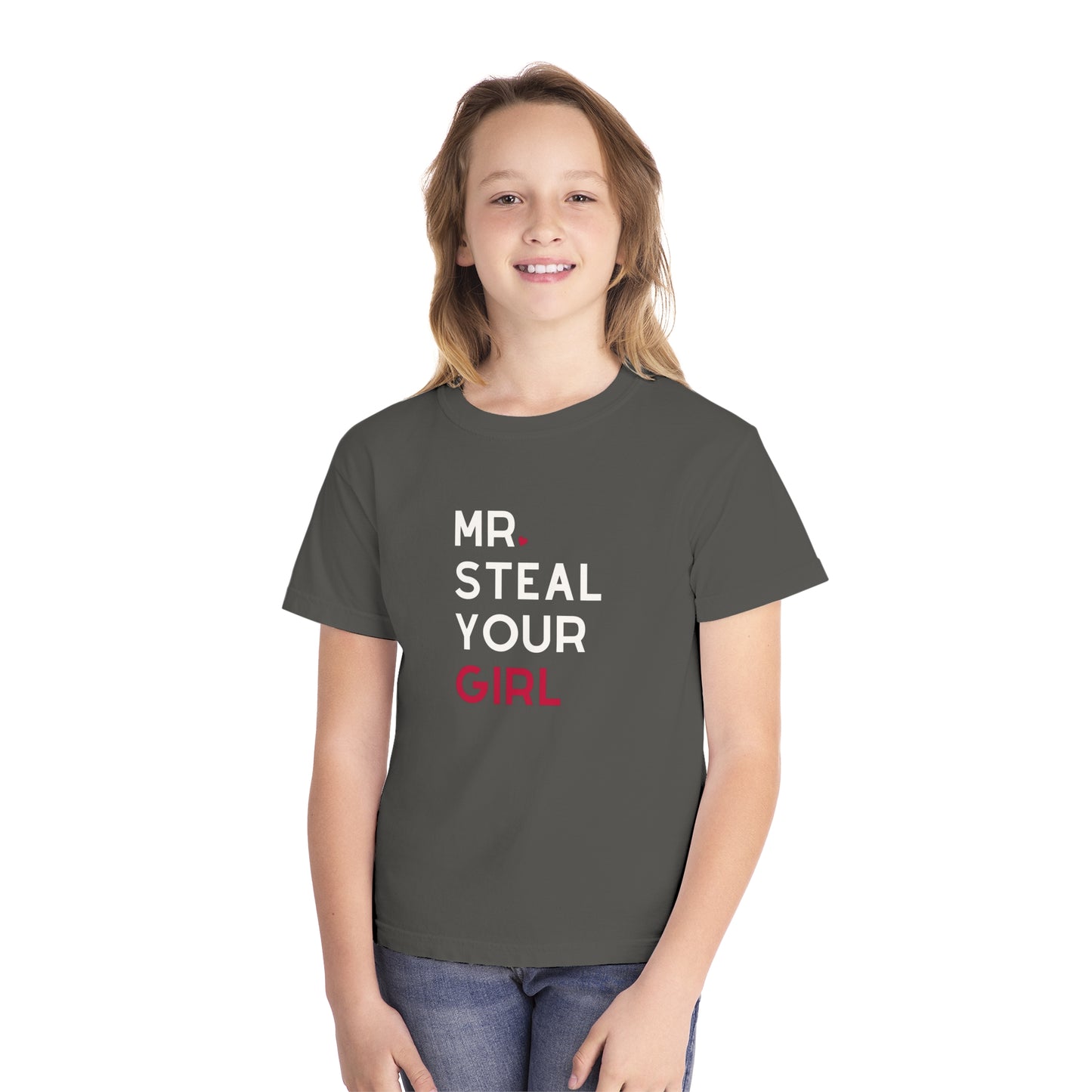 mr steal your girl kids tee