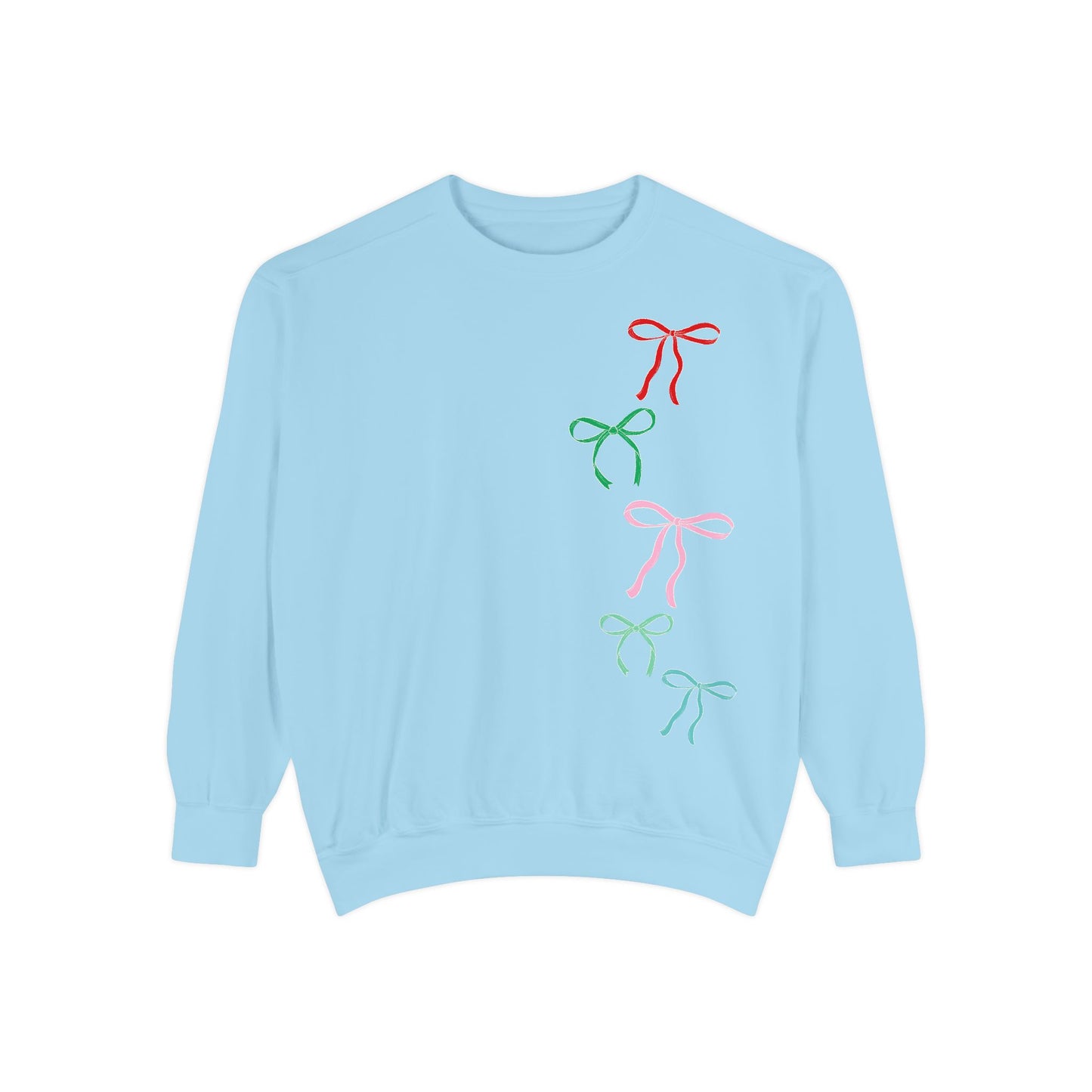 Coquette Christmas Bows Sweatshirt