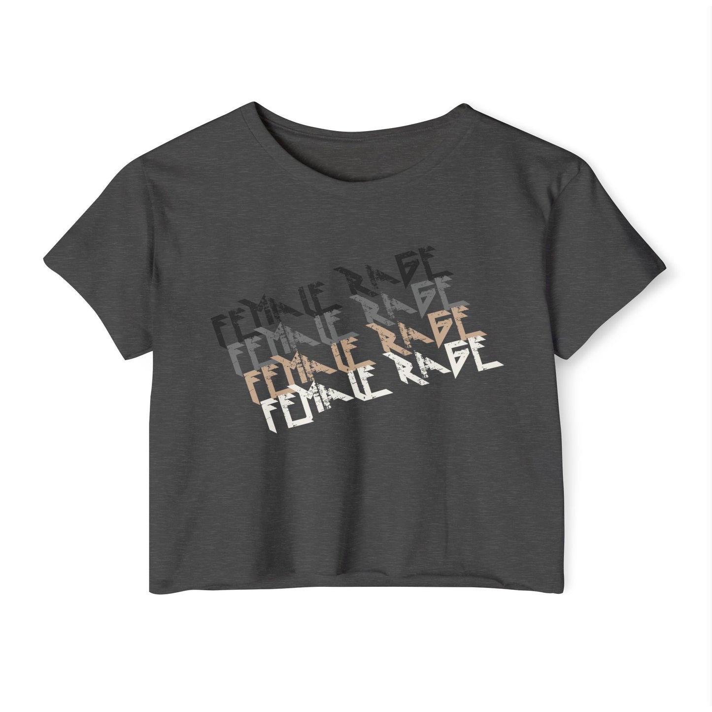 Female Rage The Musical Cropped Tee