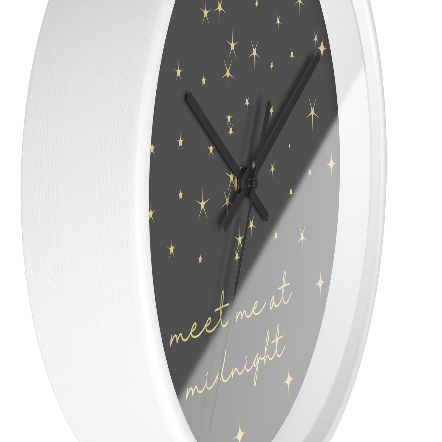 Midnights Clock | Night Sky Gray