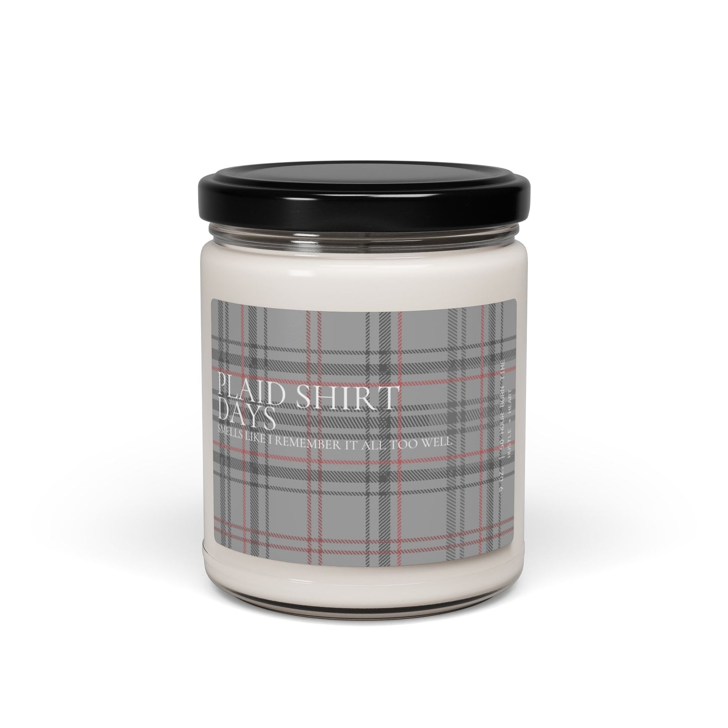 Plaid Shirt Days Candle