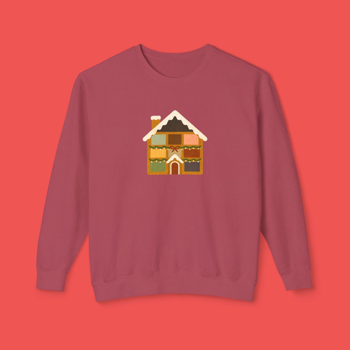 Lover Gingerbread House Sweatshirt