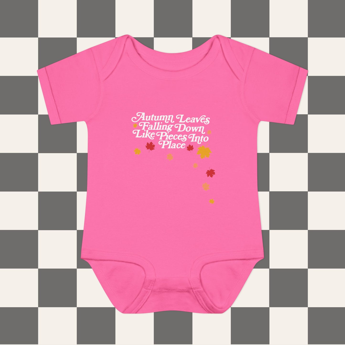 Autumn Leaves Falling Down Onesie