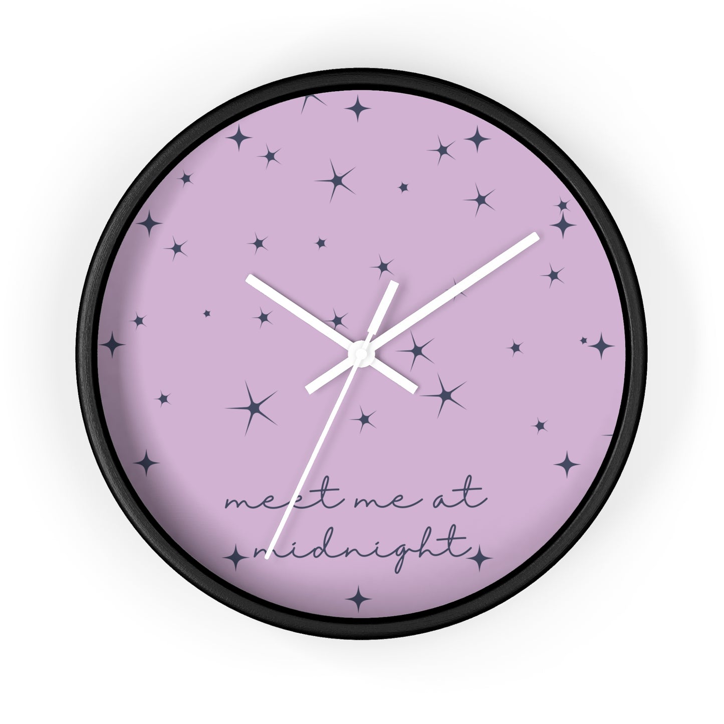 Midnights Clock | Lavender