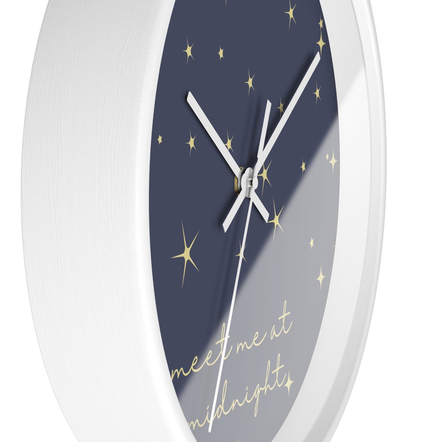 Midnights Clock | Night Time Blue