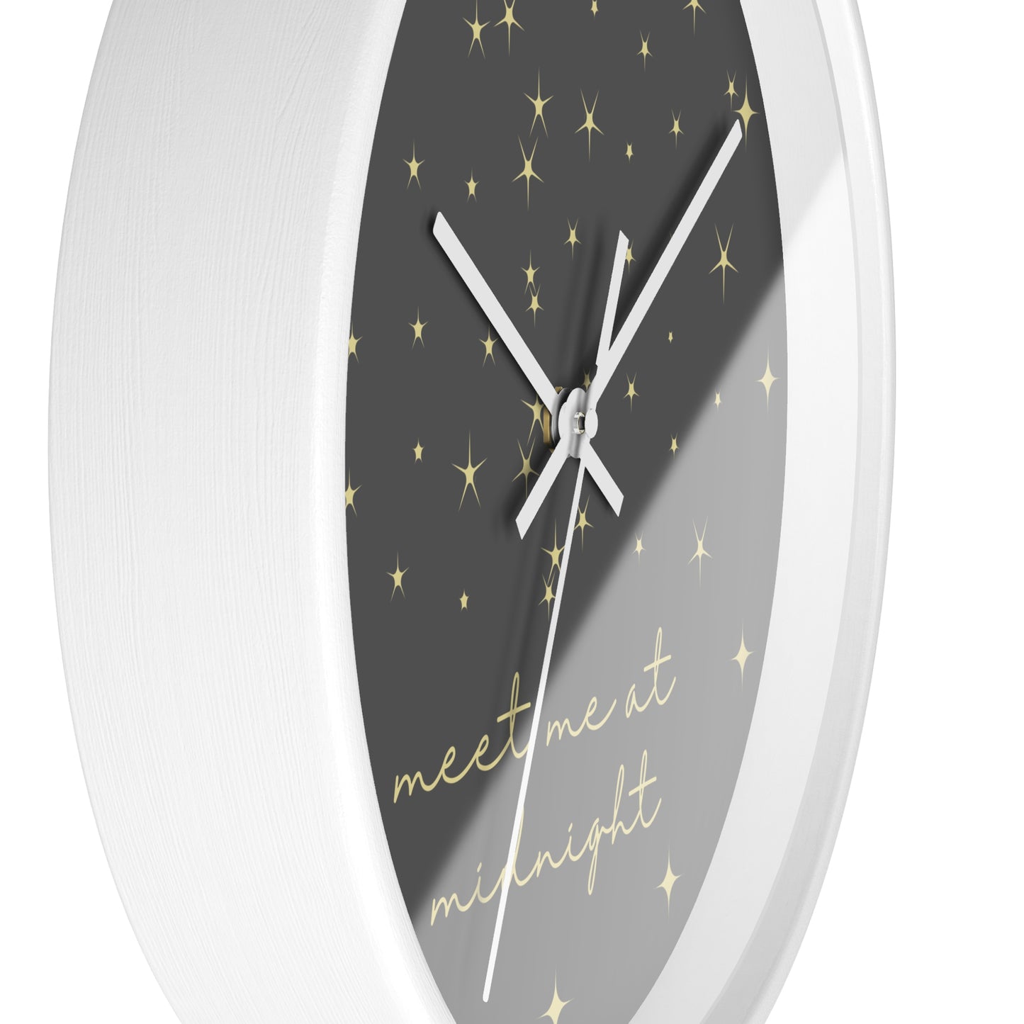 Midnights Clock | Night Sky Gray