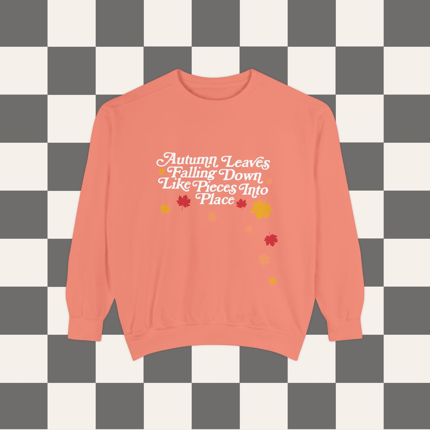 Autumn Leaves Falling Down Sweatshirt