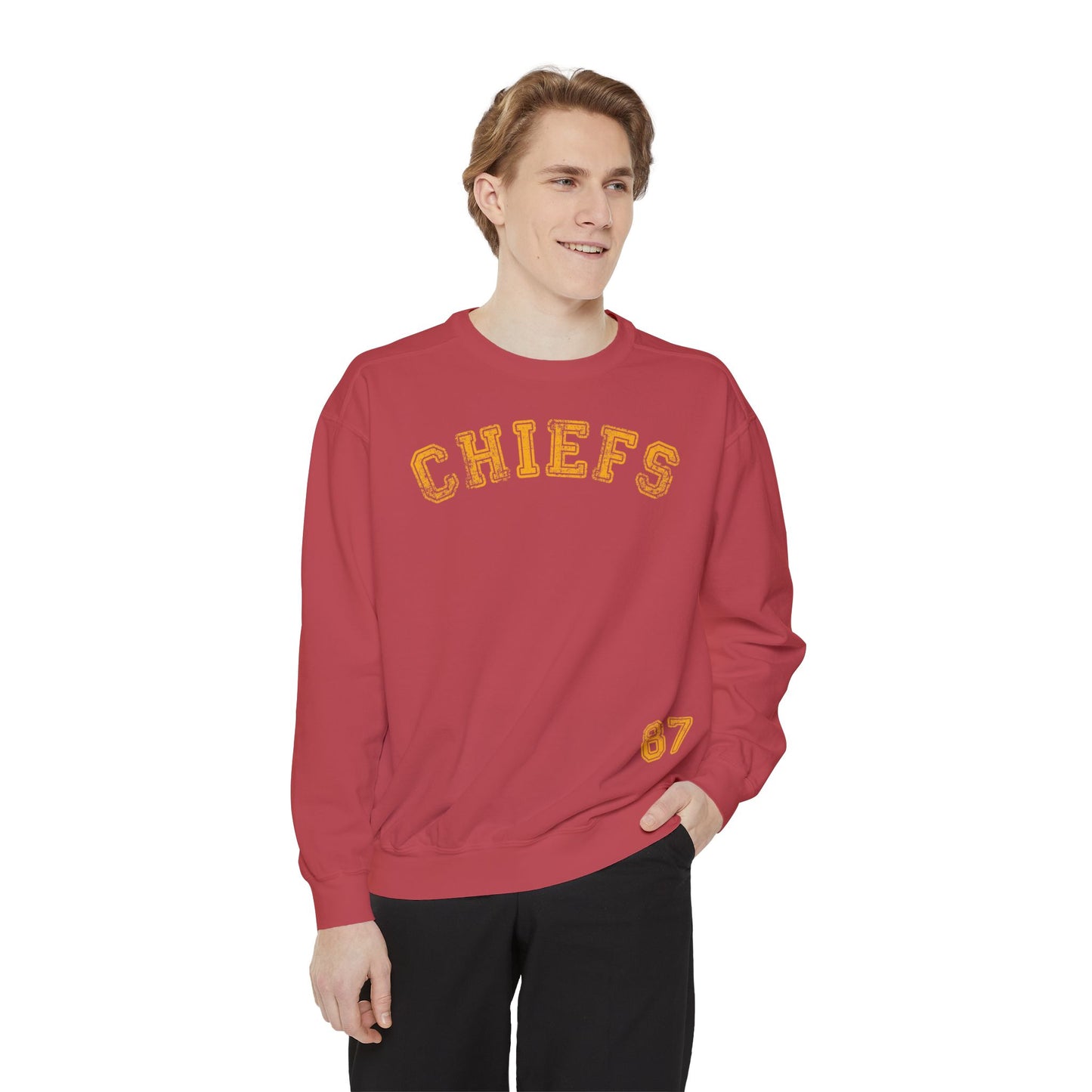 Chiefs Distressed Crewneck