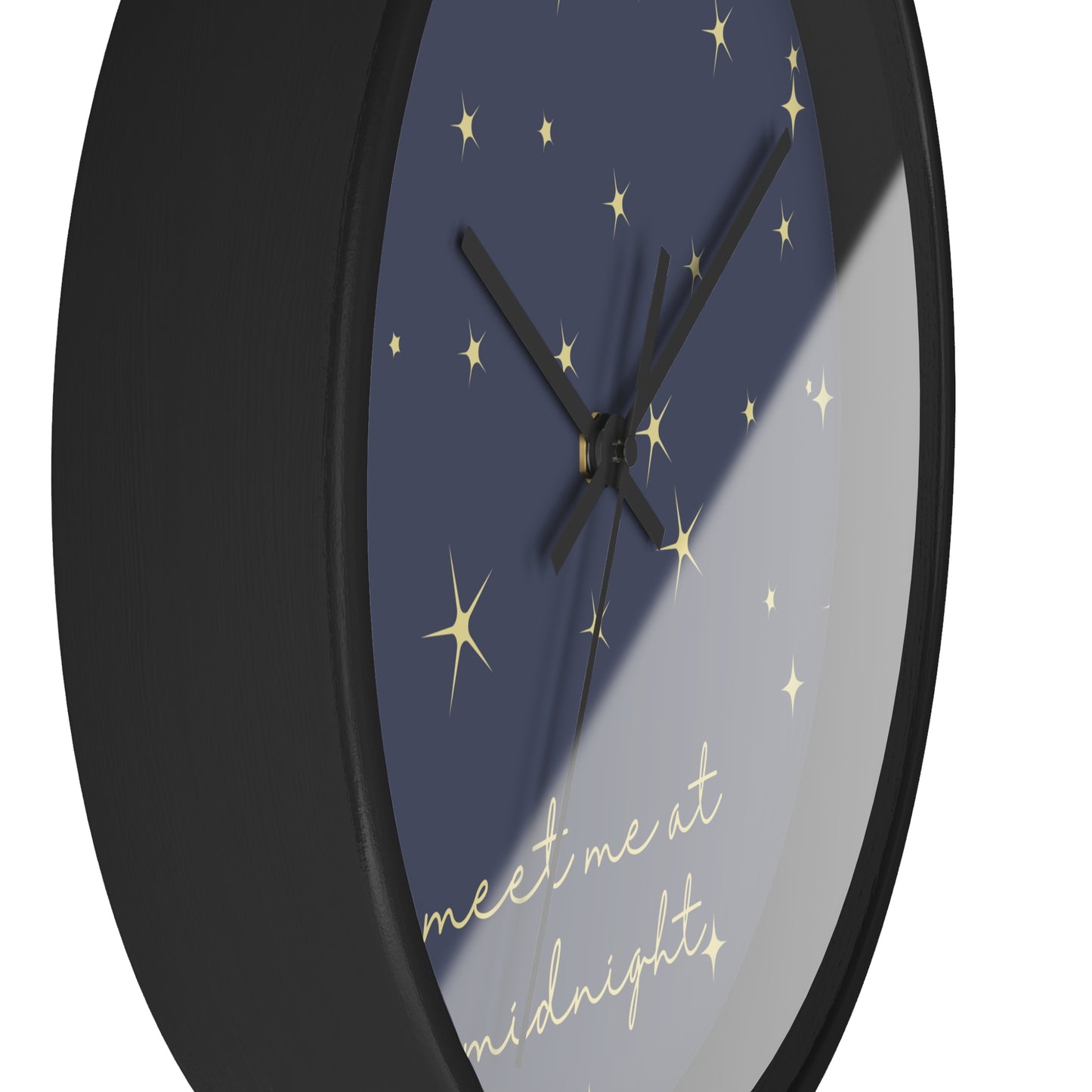 Midnights Clock | Night Time Blue