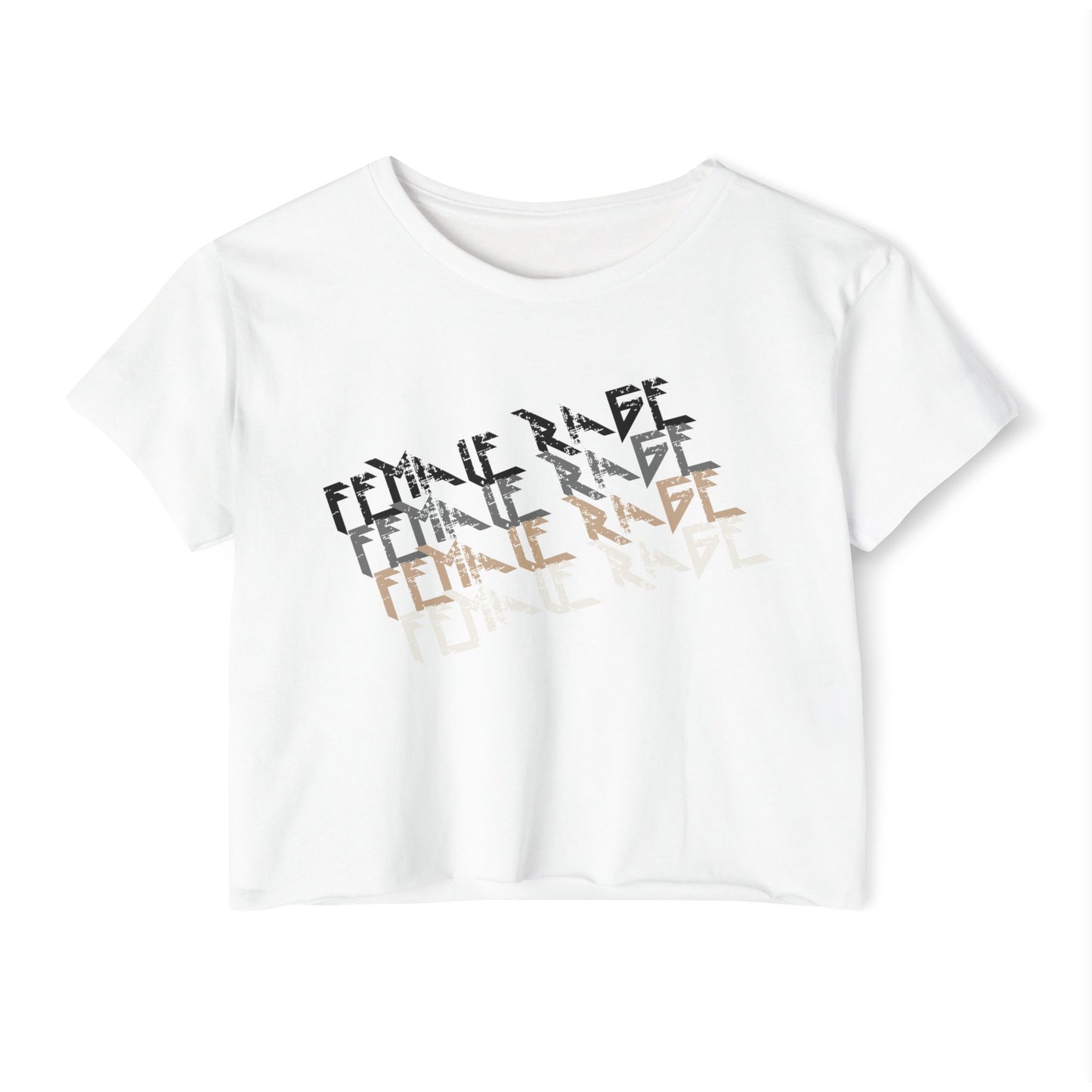 Female Rage The Musical Cropped Tee