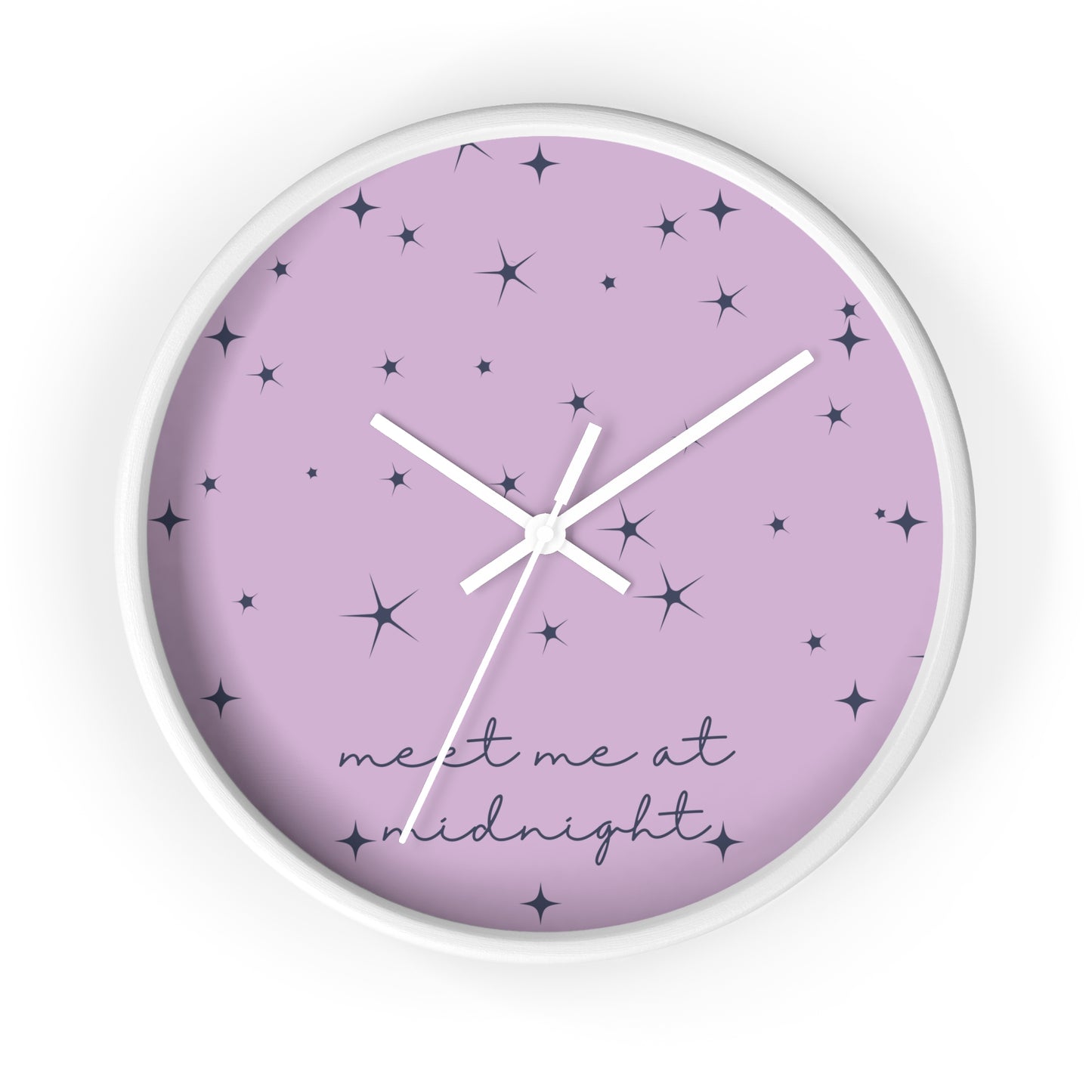 Midnights Clock | Lavender