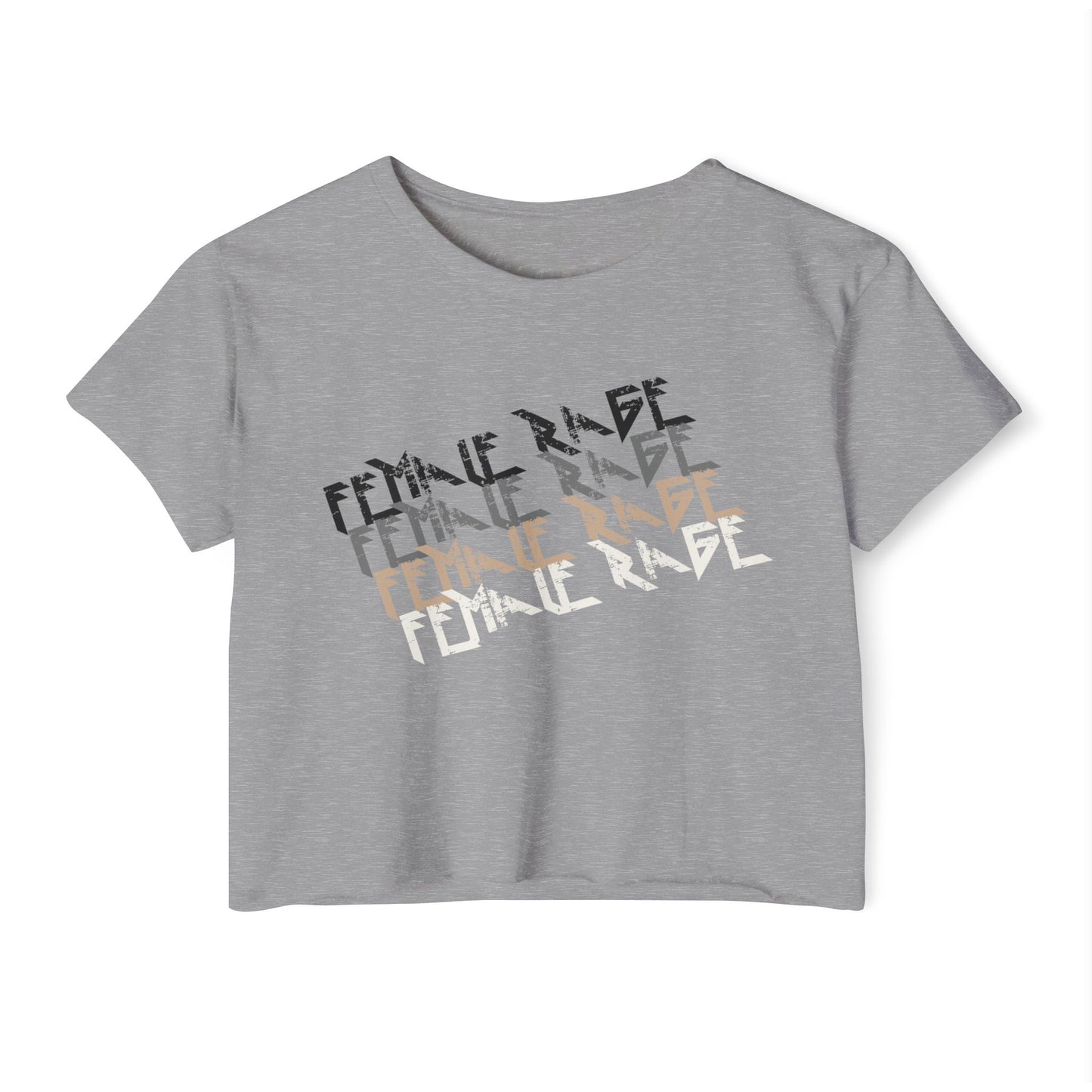 Female Rage The Musical Cropped Tee