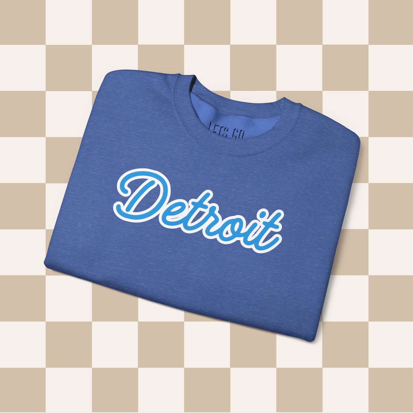 Detroit Football Retro Sweatshirt